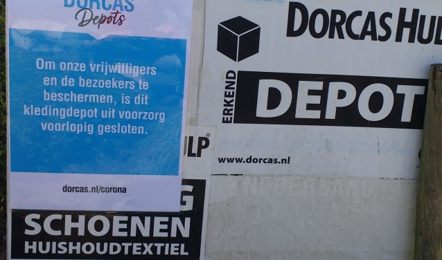 Dorcas sluit vol kledinginzameldepot in Barneveld - Barneveldse Krant