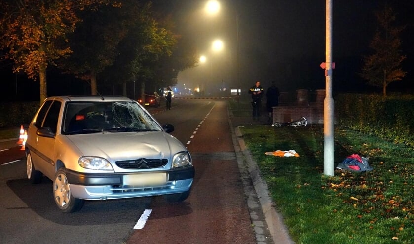 Cyclist hit by car at church in Terschuur |  Barneveld Newspaper