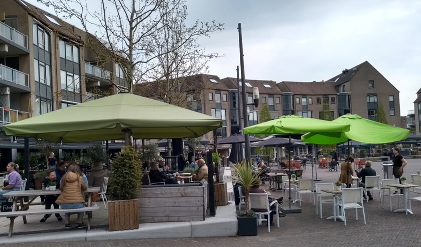 Opening terrassen en winkelen zonder afspraak op Het Rond in Houten