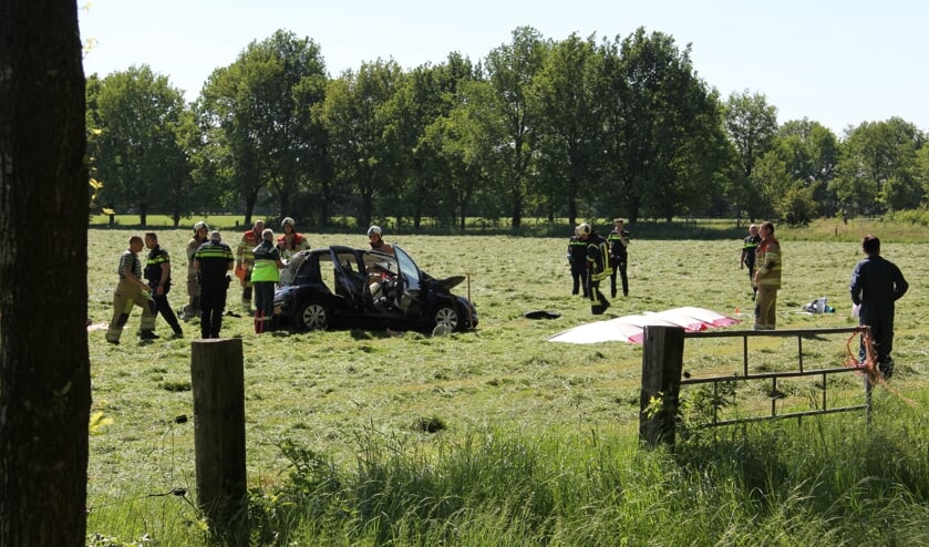 Zwaargewonde bij crash in buitengebied van Leusden: [LEUSDEN] Op de Heetvelderweg in het buitengebied van Leusden heeft zich maandagochtend een ernstig ongeval voorgedaan.