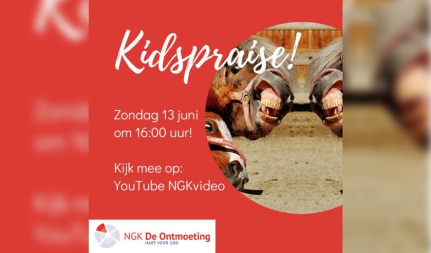 Online kidspraise service NGK De Ontmoeting |  Barneveld Newspaper