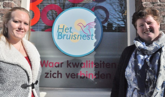 Yvonne en Hannah van Kwintes hopen op een Appeltje van Oranje.(foto: pr)