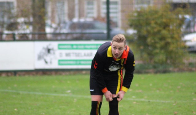 Daen van Dorp kwam na rust in het veld bij ASW. (archieffoto)
