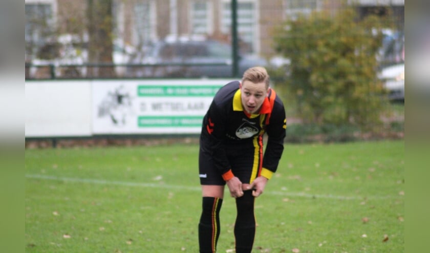 Daen van Dorp kwam na rust in het veld bij ASW. (archieffoto)
