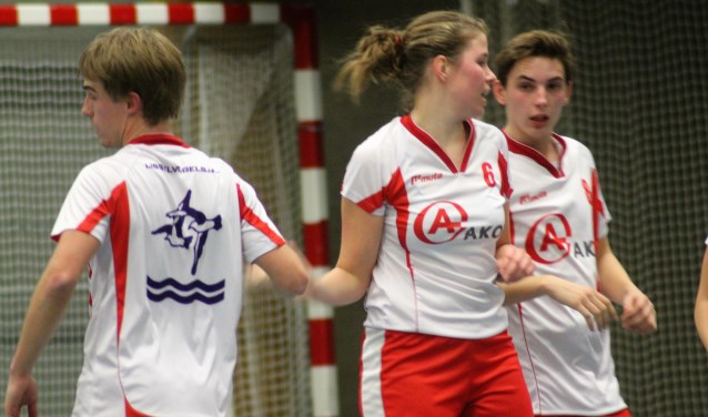 Lieke Verstoep speelde tegen Reeuwijk wel een verdienstelijke wedstrijd.