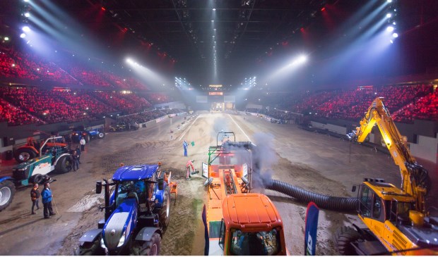 In Rotterdam Ahoy wordt de 41e editie van European Superpull gereden.