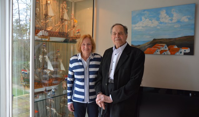 Carel en Lenie Hoos vierden onlangs hun diamanten huwelijk. (foto en tekst: Ruud Groot)