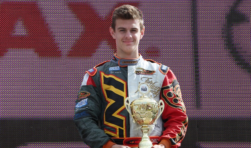 Karter Jordy van der Eijk. (foto: Gijs Kaligis/RaceXpress.nl)