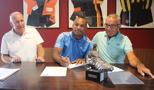 Marvin Paton tekende een jaar geleden zijn contract bij ASW. Hij houdt het na een seizoen voor gezien. (foto: archief HvH)