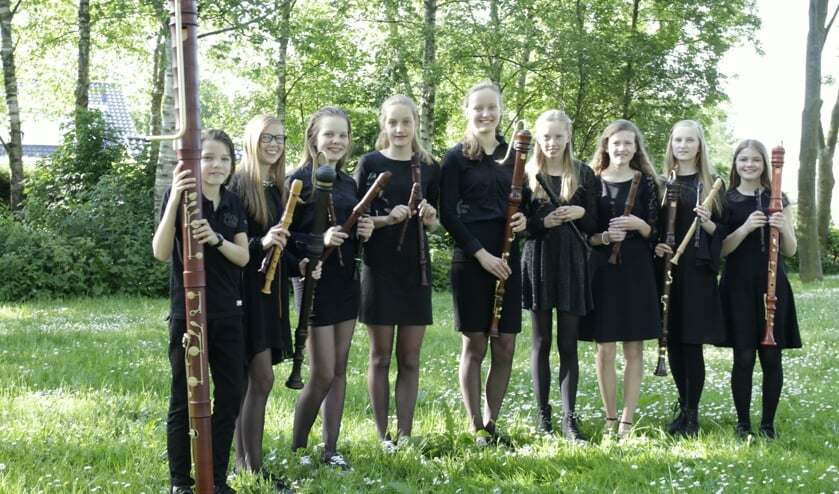 Het blokfluitensemble Con Amore. (foto:pr)