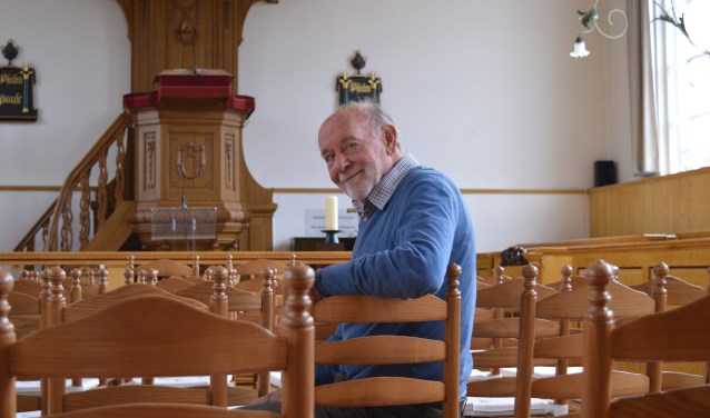 Ruud van den Bosch, auteur van '400 jaar remonstrantse broederschap in Waddinxveen'.