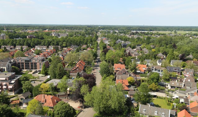 Dat Boxtel een groene gemeente is is pas goed te zien vanaf hoogte, zoals deze foto genomen vanaf de Sint-Petrusbasiliek. | Fotonummer: cfb8e8