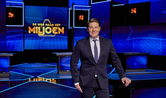 Martijn Krabbé presenteert 'Postcode Loterij De Weg naar het Miljoen'. | Fotonummer: dc28b2