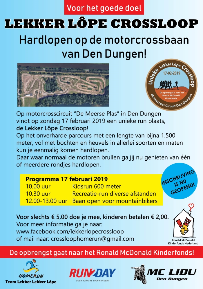 Flyer Lekker Lôpe Crossloop | Fotonummer: b79239