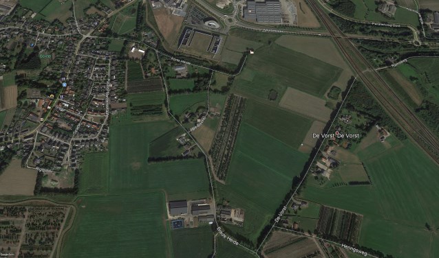 De locatie waar GreenTech Park Brabant gerealiseerd wordt. | Fotonummer: f72f6e