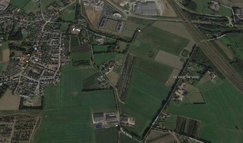 De locatie waar GreenTech Park Brabant gerealiseerd wordt. | Fotonummer: f72f6e