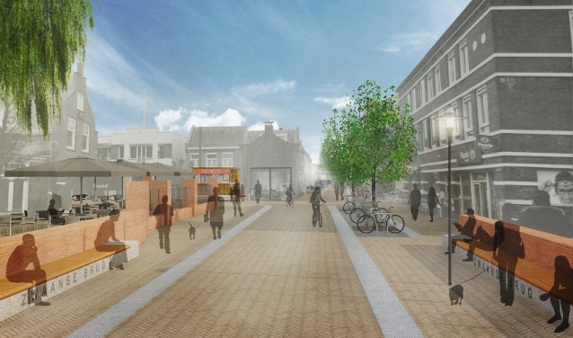 Een beeld uit het inspiratieplan van Centrummanagement Boxtel. | Fotonummer: de13dd