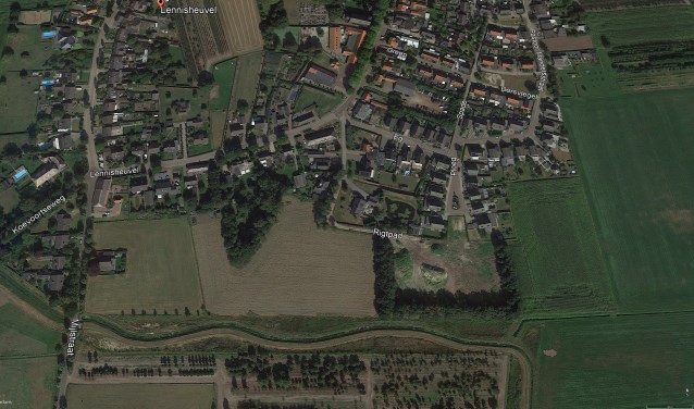 Het gebied waar 'Achter den Eijngel' gerealiseerd wordt. | Fotonummer: 9c235c