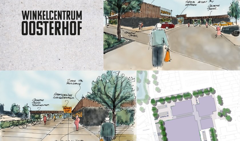 Projectontwikkelaar Hurks presenteerde in december het nieuwe ontwerp voor het winkelcentrum. | Fotonummer: 929448