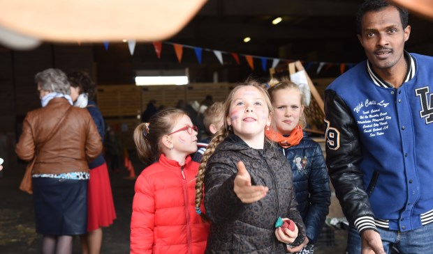 Spelletjes in Sint-Annaland.