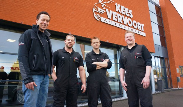 v.l.n.r.: Geert, Thijs, Gerwin en William. | Fotonummer: c384b2