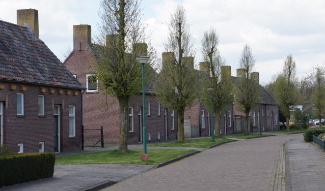 Deze woningen aan de Mater Lemmensstraat maken allemaal plaats voor de appartementen. | Fotonummer: a378ea