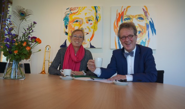 Jan van de Meulengraaf en Karolina Meems. | Fotonummer: 28597f