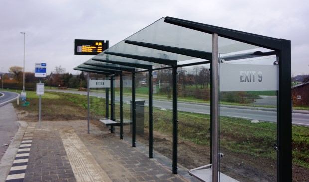 Aan de zijkant staat heel duidelijk Exit 9 vermeld. | Fotonummer: dca59c