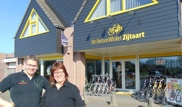 Service staat voorop bij Peter en Mirjan van De FietsenWinkel Zijtaart. | Fotonummer: be680d