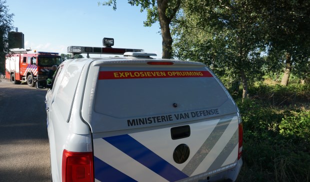 De EOD was ook ter plekke. | Fotonummer: 4f8c58