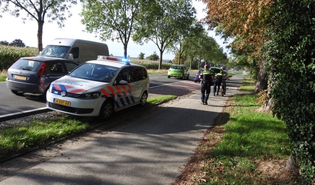 Ongeveer op deze plek gebeurde het ongeluk. | Fotonummer: f4fb39