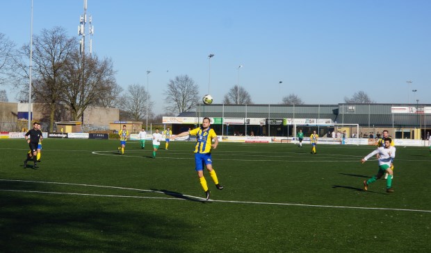 Stefan Hulsen tijdens de wedstrijd van afgelopen weekend. | Fotonummer: e42803