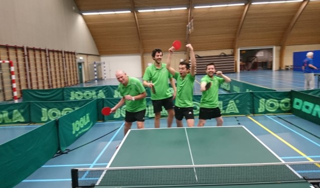 (Attaque 4) v.l.n.r. : Henry van Casteren, Job van Galen, Bram van Galen, Nick van Galen | Fotonummer: 787888