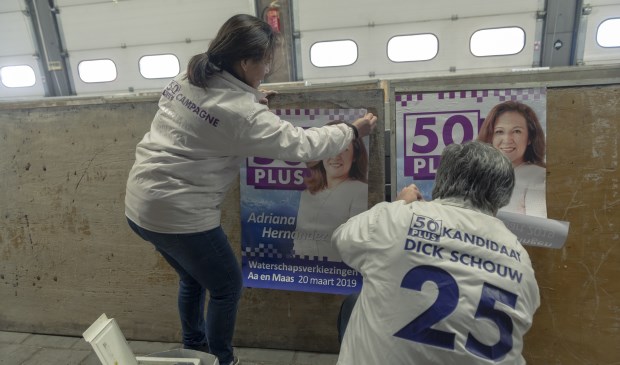De 50-plus partij doet ook mee aan deze verkiezingen. | Fotonummer: a49377