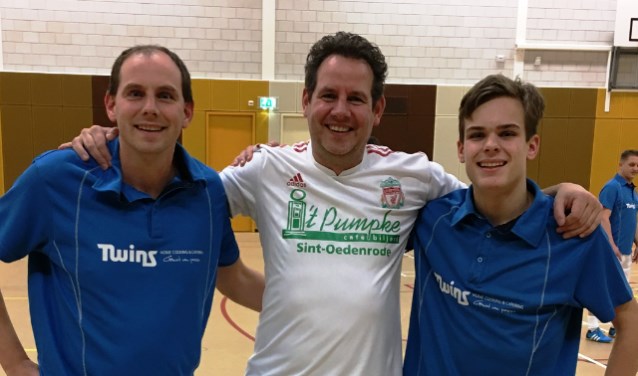 V.l.n.r. Maurits Bergen, Michiel Bergen, Hugo Bergen | Fotonummer: 21b0ea