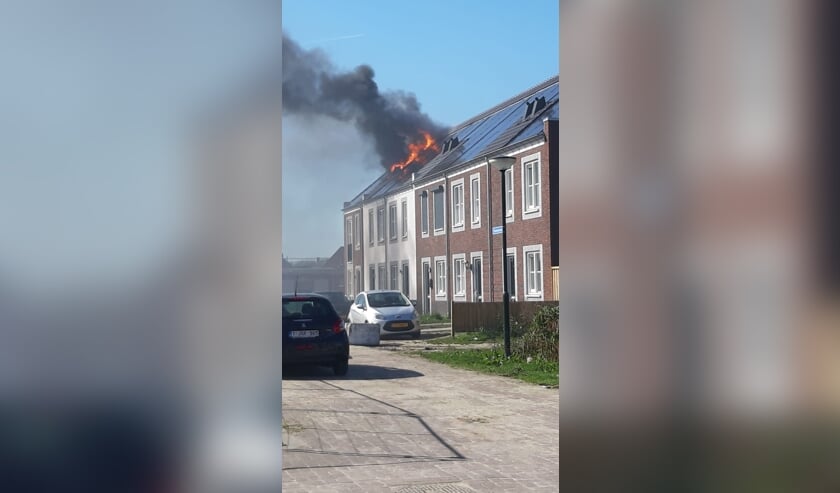 De brand van afgelopen zondag. | Fotonummer: b94c56