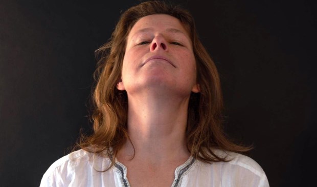 Van deze foto heeft Agnes een portret gemaakt. | Fotonummer: 7f5a9e