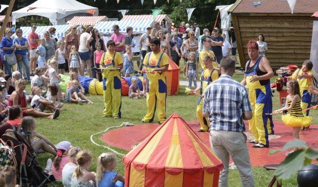 De clown trad eerder al eens op bij Pop & Colour | Fotonummer: 95f1bf