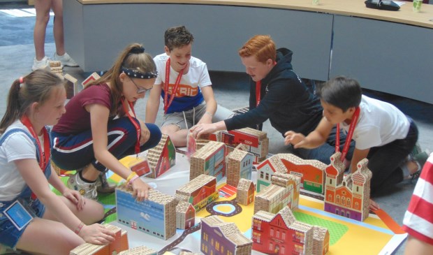 Deze kinderen beleefden alvast plezier in het spel. | Fotonummer: ba6391