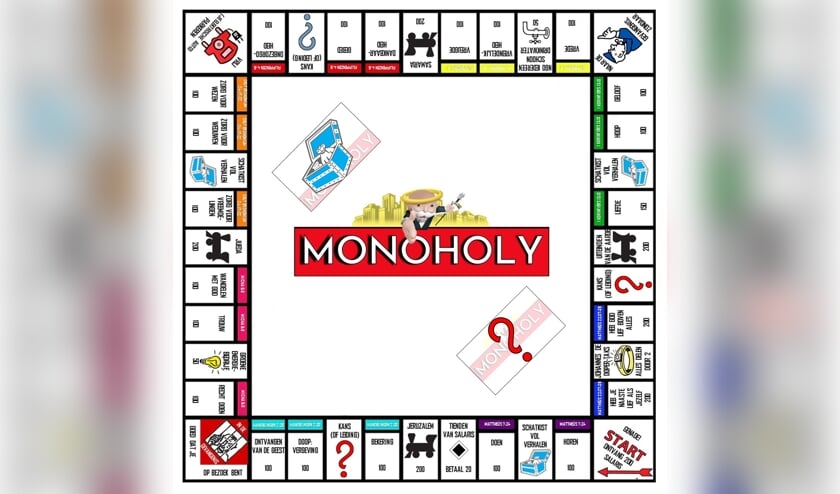 Monoholy, een christelijke variant op het bordspel Monopoly