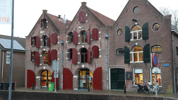 Het Arsenaal in Coevorden. Hier zit Stedelijk Museum Coevorden in gevestigd.