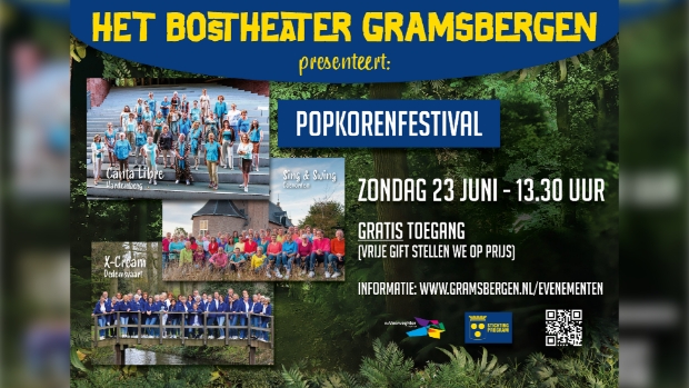 Popkorenfestval in Het Bostheater