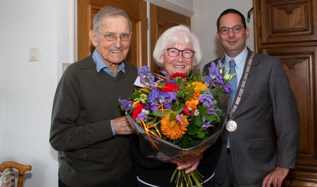 Felicitaties door burgemeest Steven Adriaansen.