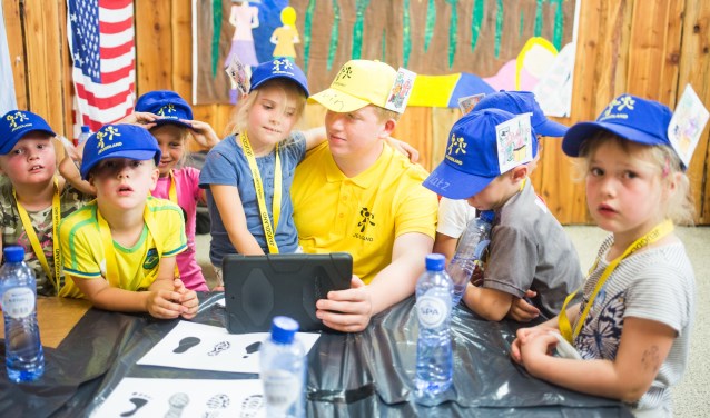 Een van de activiteiten bij Jeugdland in de zomervakantie vorig jaar.