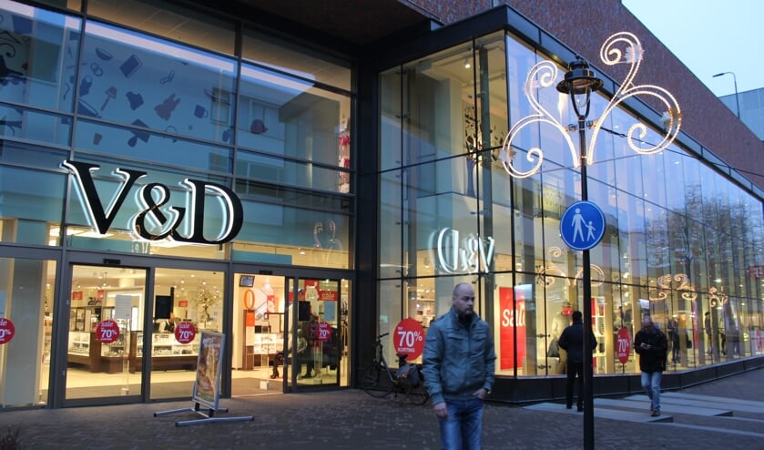 De V&D is failliet. Wat er met het filiaal in Uden gaat gebeuren is nog niet bekend.
