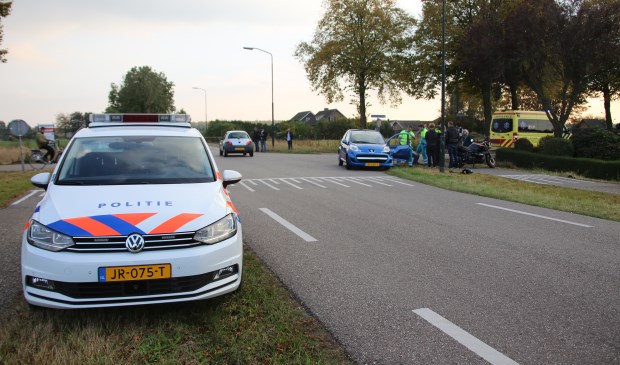 kliknieuws veghel - aanrijding tussen motor en auto op