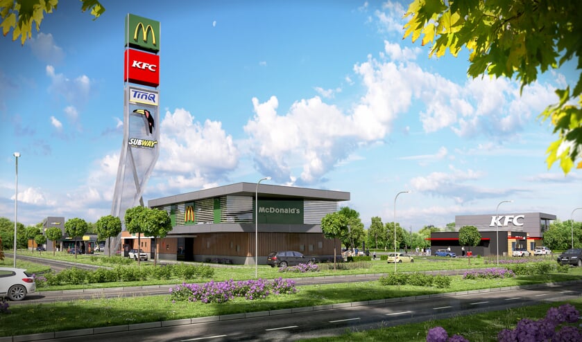 Zo gaat het Foodcourt in Uden er uitzien.