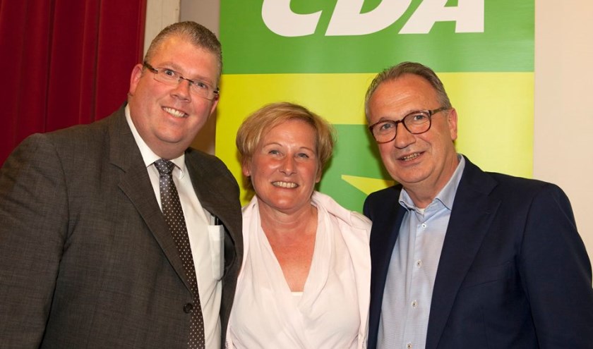 Jan Goijaarts (rechts) is de lijsttrekker van CDA Meierijstad.