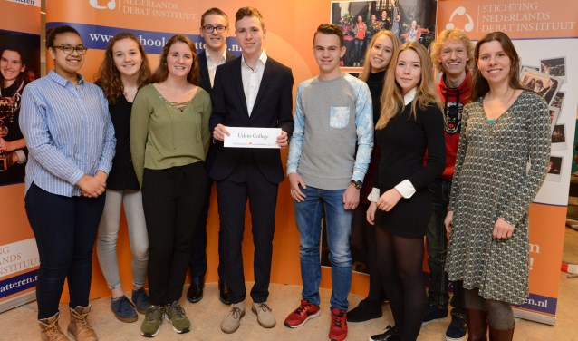 Het team van het Udens College.