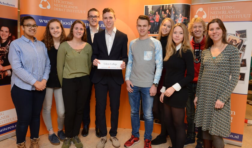 Het team van het Udens College.